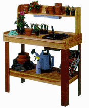 Potting Bench Plans